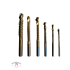 6Pcs Cobalt Boren Set Spiraal Metric Composiet Tap Boor Tap Twist Boor Hout Boor Voor Snijden boren Steken